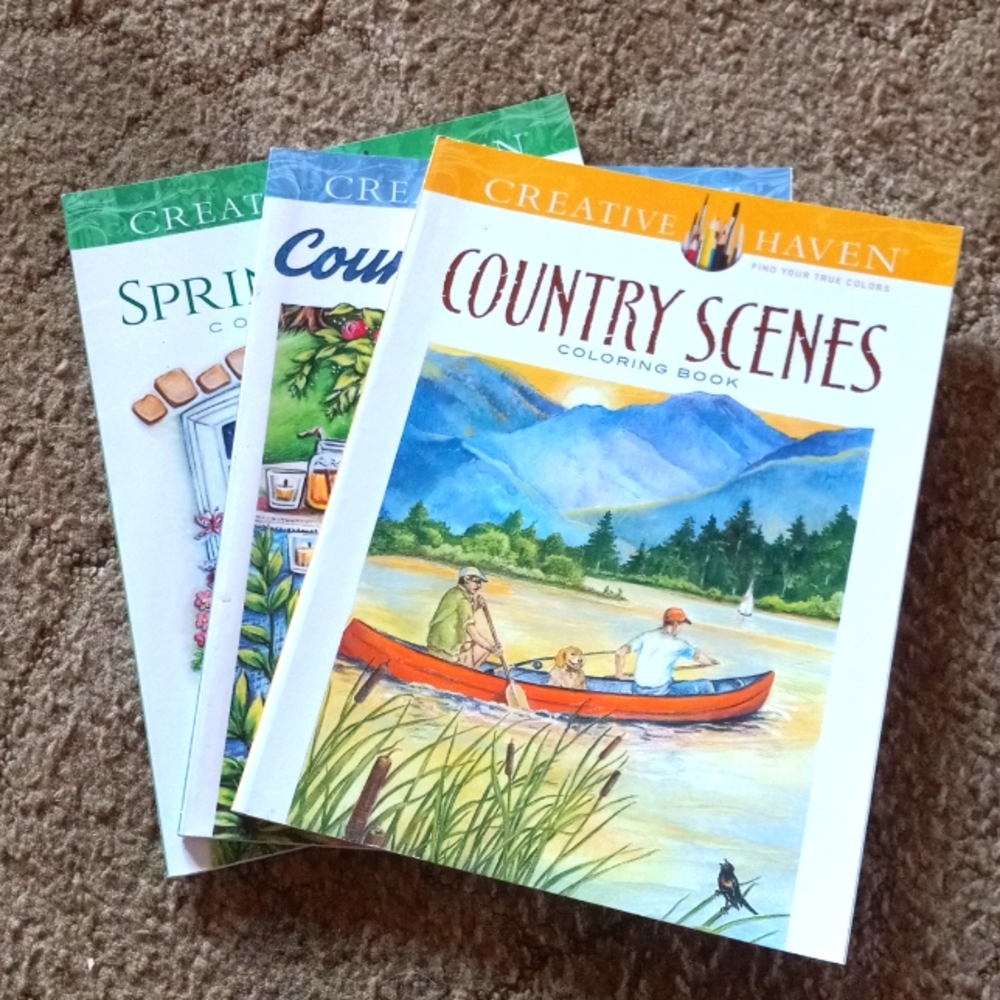 Creative Haven Adult Coloring Books